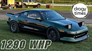 1290 WHP Toyota MR2 K20 Turbo RWD | 1/4 Mile in 7.85 Seconds with 302.72 (188.10 mph)