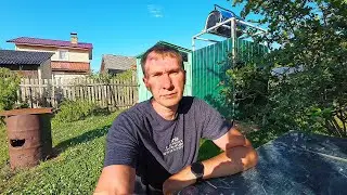 Дачные будни полив огорода. Пример записи видео на Insta 360 Ace Pro