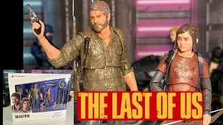 Last of Us Action figures Joel and Ellie Spinmaster PlayStation toys