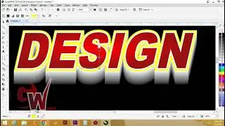 3D Swirl logo design in Coreldraw | Logo designing in Coreldraw | Coreldraw tutorial