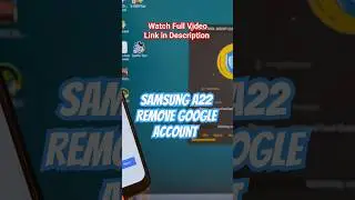 Game Over! Samsung Galaxy A22 5G (SM-A226B), Remove Google Account, Bypass FRP. Unlocktool.