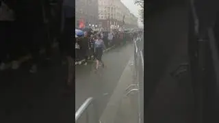 Ливень в Москве на Тверской