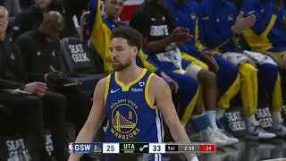 Klay Thompson | All Shot Attempts | 35 Points OFF THE BENCH vs Jazz | 2.15.24