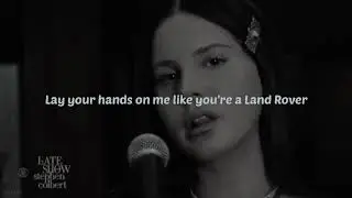 Lana del rey- Arcadia (lyrics )