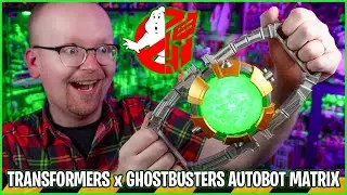 Transformers x Ghostbusters Autobot Matrix + custom Real Ghostbusters toys! | FAN MAIL