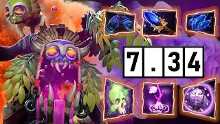БЫСТРЫЙ ГАЙД НА ВД В ПАТЧЕ 7.34 ДОТА 2 | WITCH DOCTOR DOTA 2