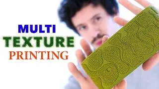 3D Print and Design Multi-Texture Prints // Autodesk Fusion Tutorial