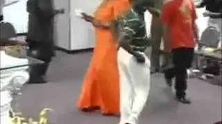 Man Dancing In Church During Offerings Remix