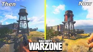 Cod: Warzone - Rebirth Island Then & Now