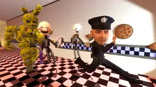 АНИМАТРОНИКИ ГОНЯЮТСЯ ЗА НАМИ В ПИЦЦЕРИИ FNAF 1 COOP ► Garry's Mod