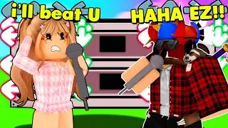 She Called Me TRASH, So I 1v1'd HER... (ROBLOX FUNKY FRIDAY)