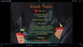 Alice In Wonderland:Special UN-Anniversary Edition (Disc 1) 2010 DVD Menu Walkthrough