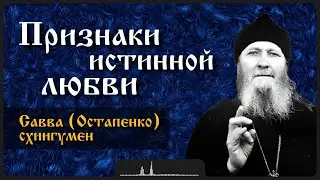 Сущность Христовой любви | Савва (Остапенко) схиигумен