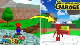 Super Mario 64 Bob-omb Battlefield Recreated in Game Builder Garage