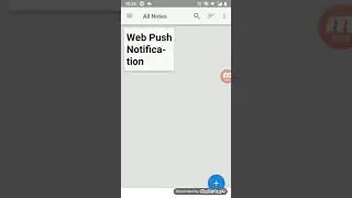 PHP Web Push Notification Part 2