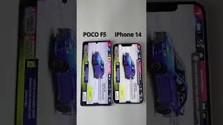 Speed Test - iPhone 14 vs Poco F5 12GB RAM #iphone14 #pocof5