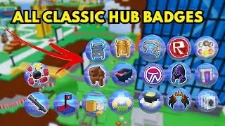 How to Get ALL Badges in The Classic Event HUB roblox