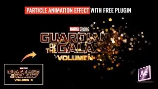 After Effects Tutorial | Circle Particles Logo Animation with free Plugin | Simple way (Hindi)