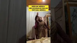 ketika pengantin wanita menyambut pengantin pria dengan goyangan ‼️