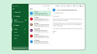 JavaFX UI: Mail App Design