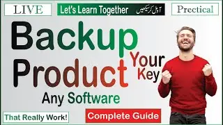 How To Backup/Export Your All Product Licenses Keys Windows10 and Windows11 Urdu/Hindi