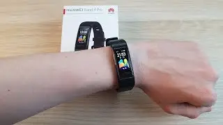 HUAWEI BAND 4 PRO - ОБЗОР И ПЕРВАЯ НАСТРОЙКА