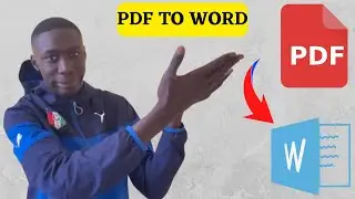 How to convert PDF To Word