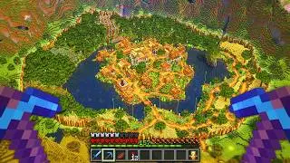 We Built the PERFECT VILLAGER PARADISE in Hardcore Minecraft!