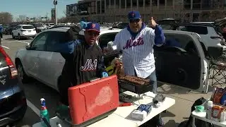 Mets fans all set for the teams home opener