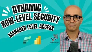 Dynamic Row Level Security in Power BI with Manager Level Access