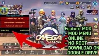 GAME MODMENU || OMEGA LEGEND || ONLINE V.1.0.71 No Root