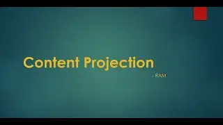 Content Projection in Angular