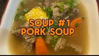 QUICK & EASY RECIPE ||PORK RIB SOUP CHINESE STYLE #food #yummy #satisfying #souprecipe