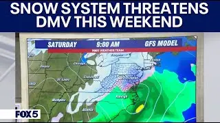 Could more snow be headed to DC, Maryland, and Virginia on Saturday?