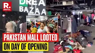 Karachi: Newly Inaugurated Dream Bazar Mall Looted During Opening Day Chaos