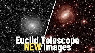 Euclid 'Dark Universe' Telescope Reveals its 1st Sparkling Images of the Cosmos