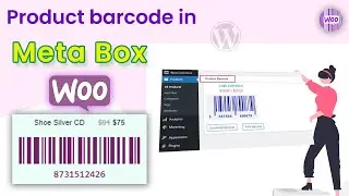 Product barcode in Meta box: WooCommerce Barcode Generator plugin