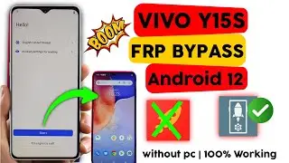 Boom ! Vivo Y15s Frp Bypass - activity launcher 100% working | Without Pc !!.