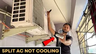 Blue star ac cooling problem