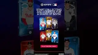 COMPETE FOR $225K | Sorare Cash Prizes 💰(FantasyPros #shorts #baseball #cards)