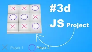 How to make tic tac toe game in HTML using javascript with 3d simulation. 3d Board games in html