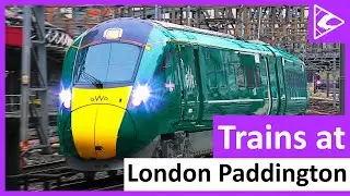 Trains at London Paddington (GWML) 15/12/2021