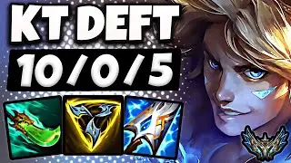 Ezreal vs Jinx ADC [ KT Deft ] Korea Challenger Patch 14.17 ✅