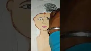 nayo lagta Dil tere Bina.. ❤️❤️female painting art#viral #shorts_