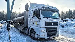 150КМ В СУТКИ🤦‍♂️СНОВА ЗАГРУЗКА ТРУБОЙ 🚚