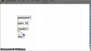 Pure Data Tutorial 11 - Opening a external sound file using a dialog box from PD