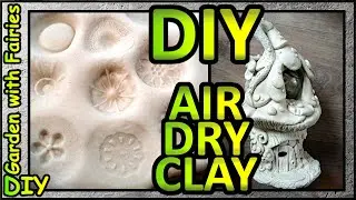 DIY self-hardening clay. Recipe Update. Now it's even easier