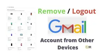 How to remove gmail account from other devices |logout gmail