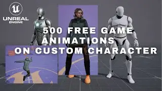 Add your custom character to Game Animation Sample Project | Motion Matching