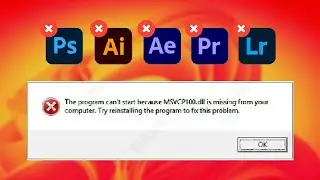 Como corrigir ERRO MSVCP110.DLL ao abrir o Premiere, After Effects e outros programas